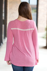 boho bellbottom sleeved top