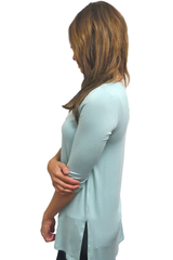 Everyday Chic Tunic 3/4 sleeves - Mint