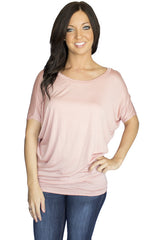 dusty pink comfy dolman $26.00