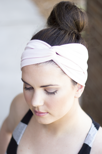 Turban Headband - Light Pink