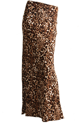 Leopard Maxi Skirt
