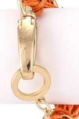 Knot Over You Bracelet - Yellow