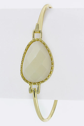 Charm Bangle - Ivory