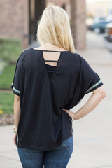 ladder back boho top