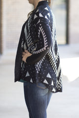 fall aztec cardigan