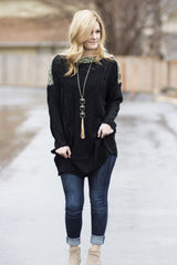 Sweater dress tunic