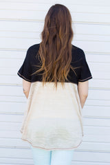 Black and Tan Tee