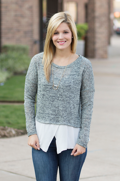 Salt and Pepper Sweater