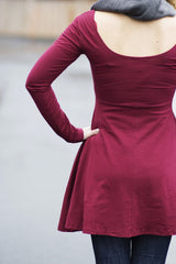 Cute skater dress to wear with leggings