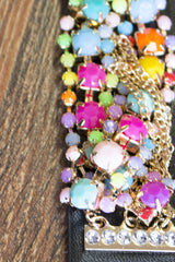 Black Cluster Bracelet