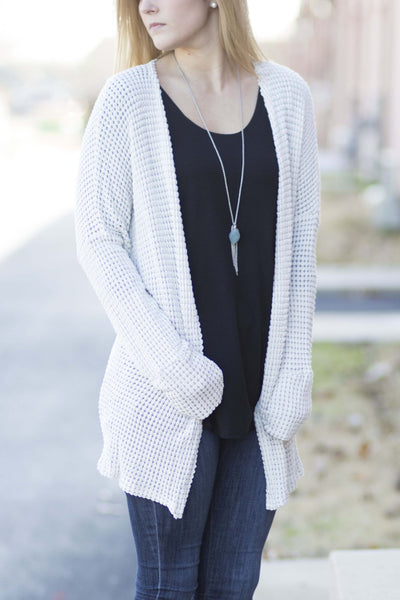 Cream Lightweight Cardi