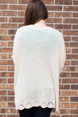 lightweight sweater kimono