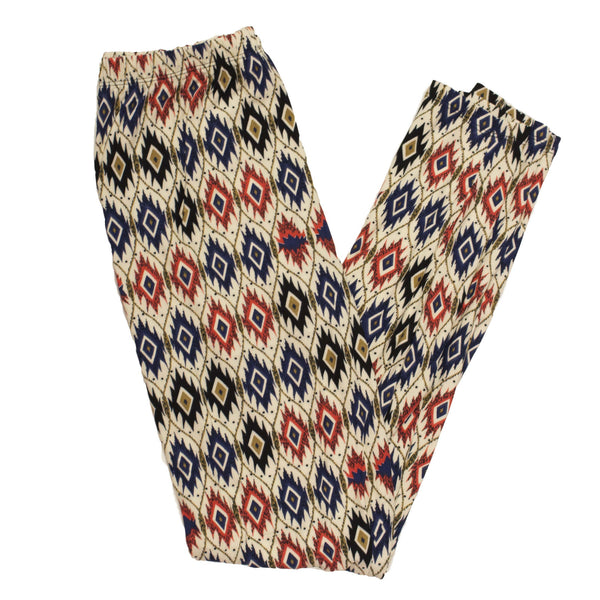 Lazy Diamond Pattern Leggings