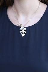 fleur de lis necklace