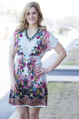 cute floral dress for spring