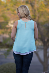 flowy tank top for spring and summer