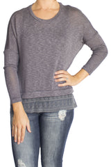 Layered with Lace Sweater