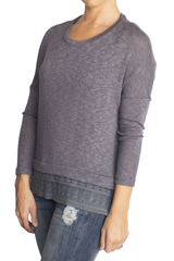 Layered with Lace Sweater