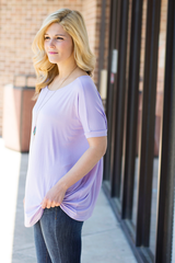 purple piko top