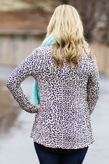 lightweight leopard cardi