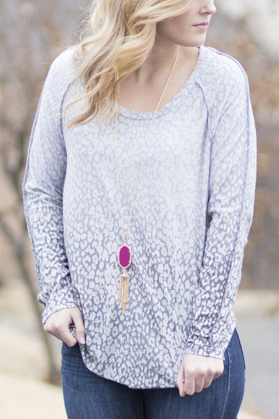 Leopard Cozy Top