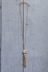 tassel necklace