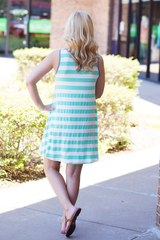cute striped dress for summer