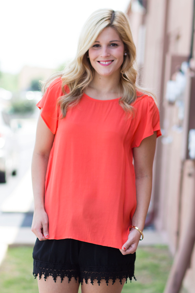 Shift Top - Orange