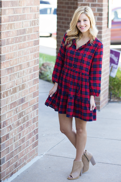 The Little Plaid Dress