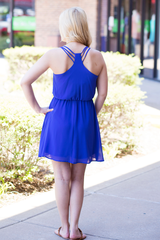 royal blue dress for summer