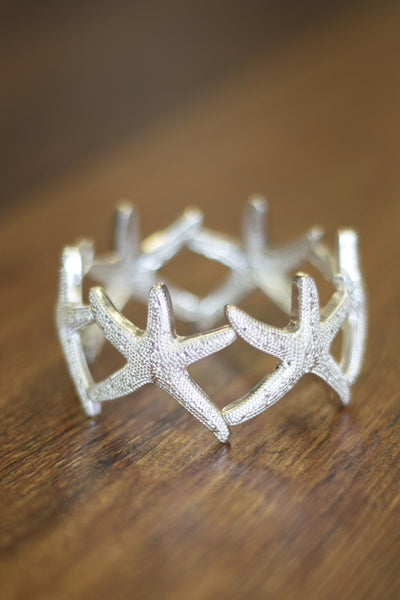 Starfish Bracelet - Silver