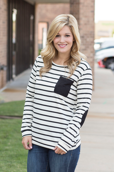 Chic Striped Sweater
