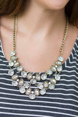 antique gemstone necklace