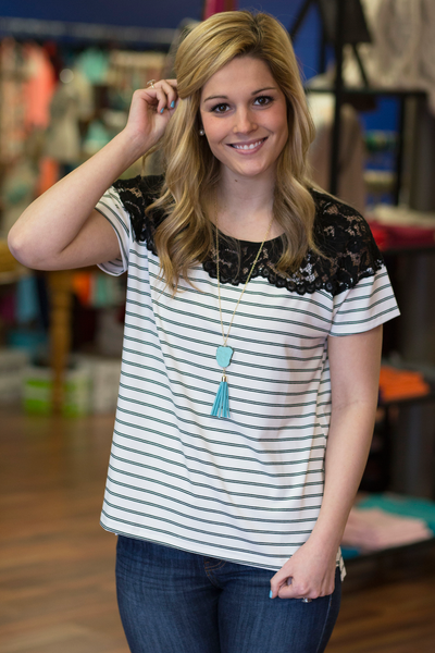 Seeing Stripes - White