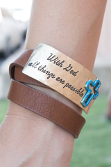 all things are possible bracelet